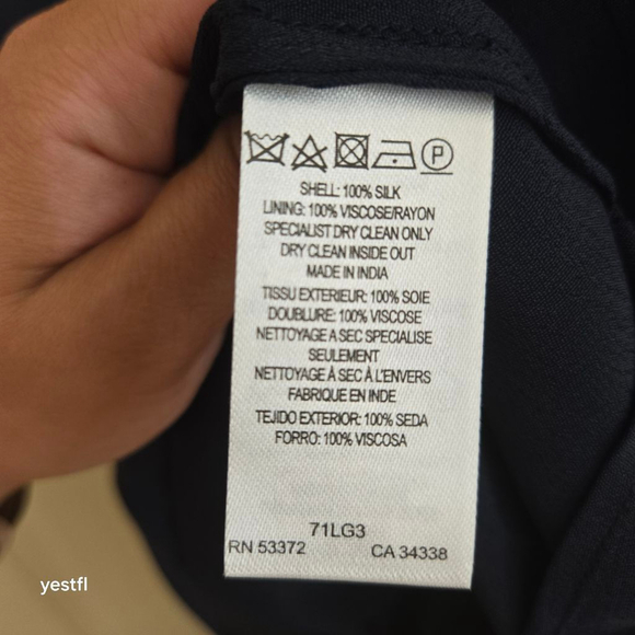 French Connection Bex Silk Beaded dress M - Picture 3 of 7